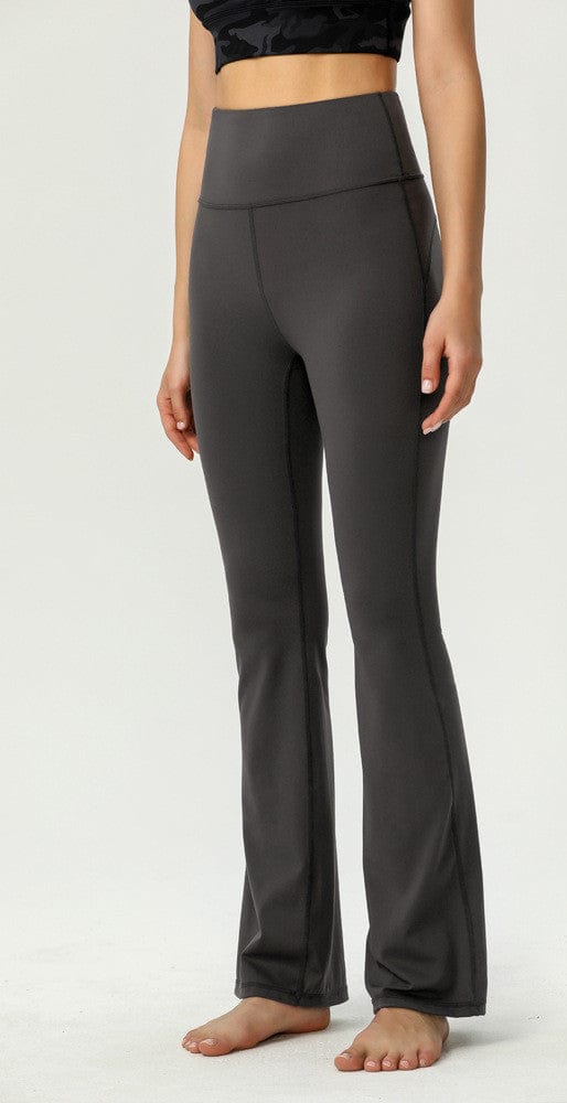 Anna Kaci High Rise Buttery Soft Contouring Flared Yoga Pant