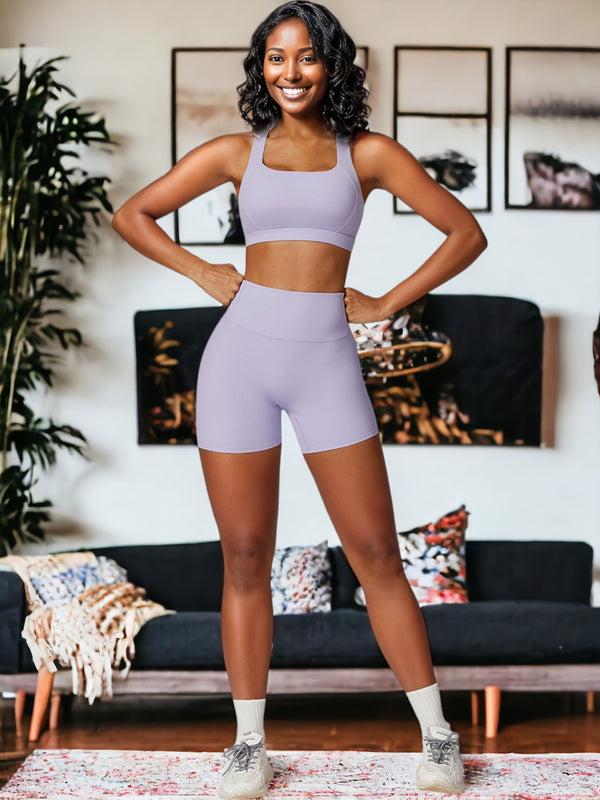 Anna Kaci Quick-drying Tight Slimming Back Fitness Wear