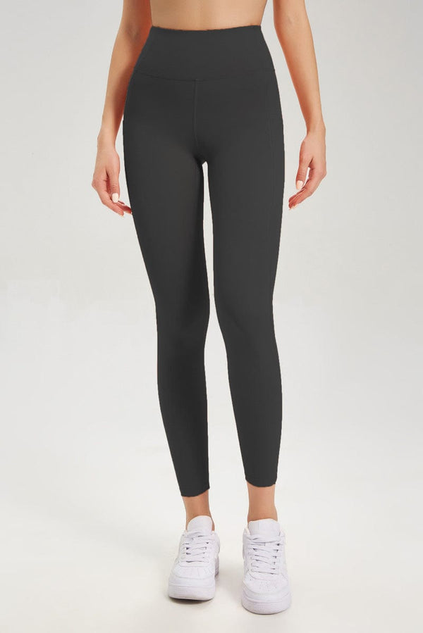 anna kaci Soft Buttery High Rise Leggings with Slim Pockets
