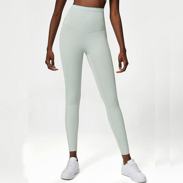 Anna Kaci Soft Buttery High Waisted Double Lined Fitness Leggings