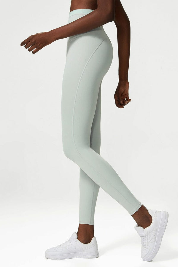 Anna Kaci Soft Buttery High Waisted Double Lined Fitness Leggings