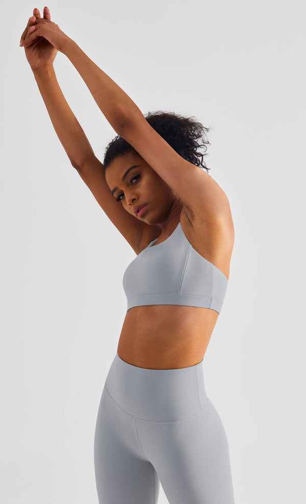 Anna Kaci Soft Buttery Thin Back Strap Fitness Sports Bra