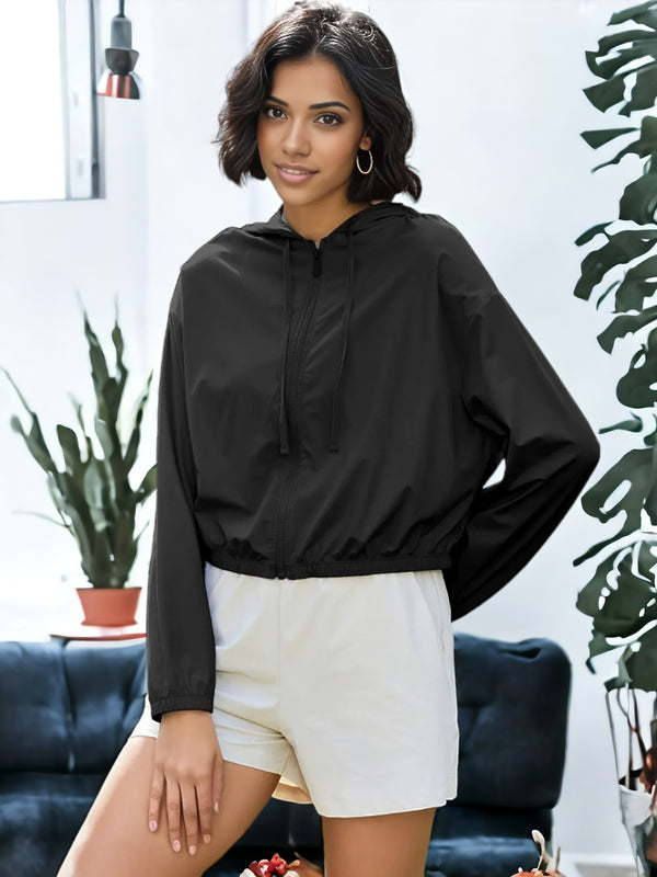 anna kaci Women's Hooded Anti-UV Outdoor Sun Protection Sports Jacket