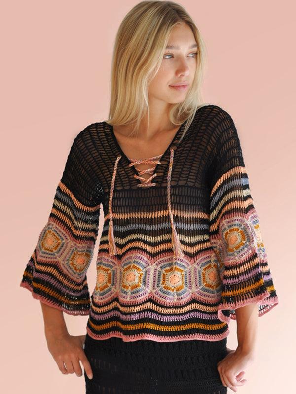 Anna Kosturova Carly Top In Black