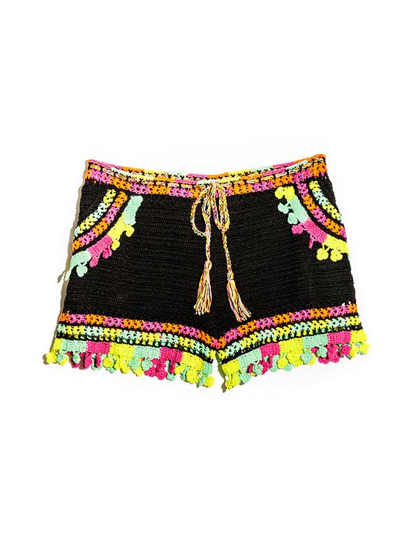 anna kosturova Crochet Astral Nomad Shorts