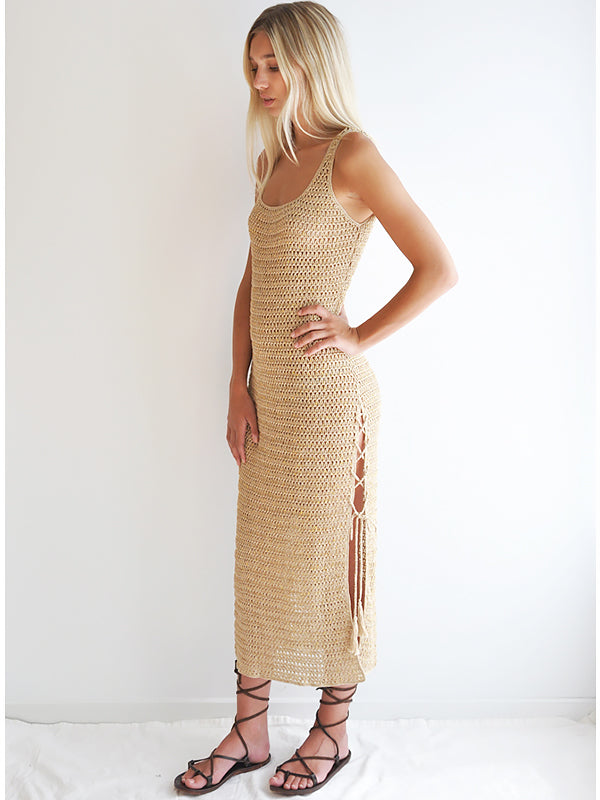 Anna Kosturova Crochet Athena Dress