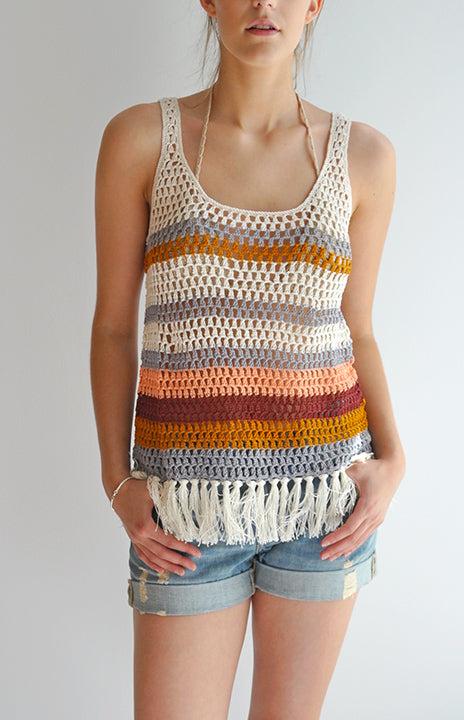Anna Kosturova Crochet Baja Top
