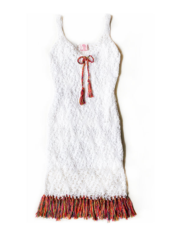 anna kosturova Crochet Cabo Dress