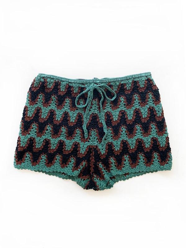 Anna Kosturova Crochet Camouflage Bikini Bottom