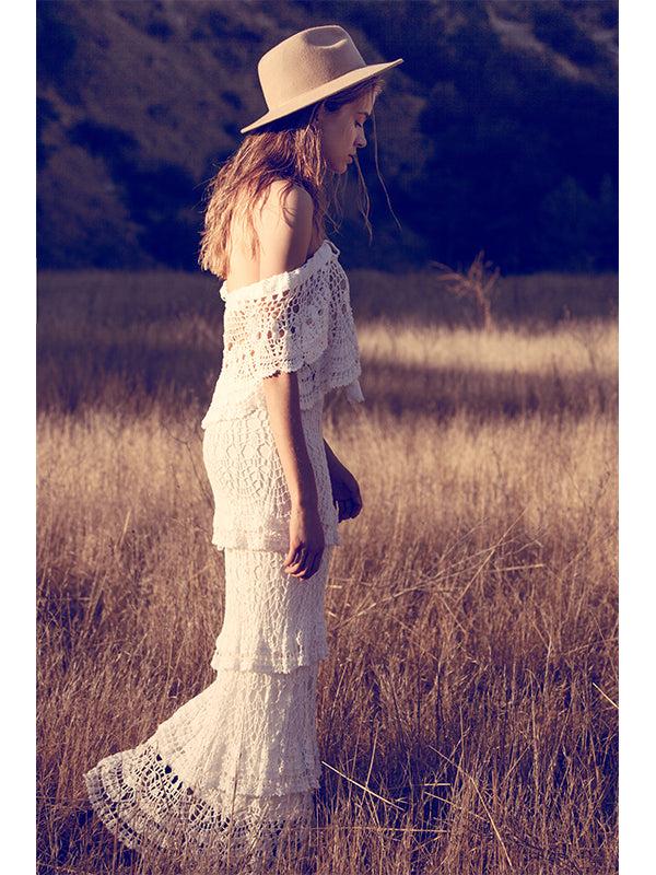 Anna Kosturova Crochet Cotillion Top