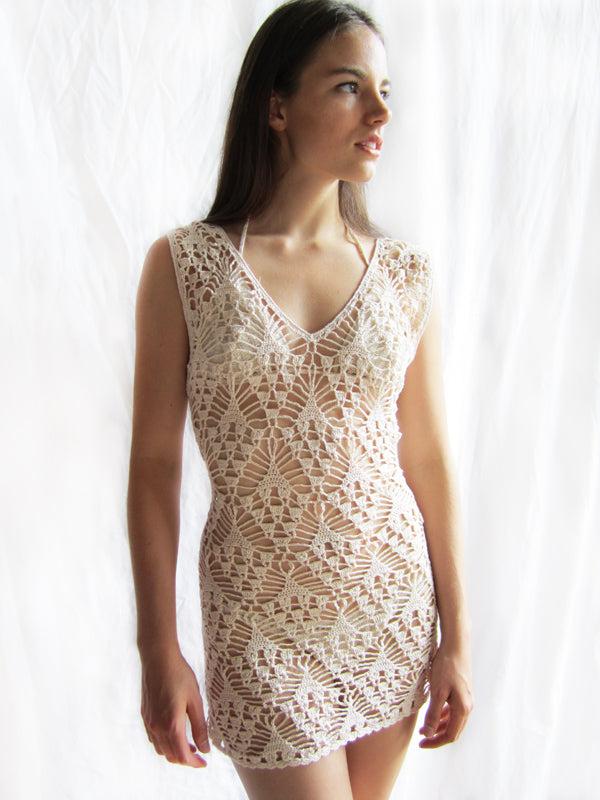 Anna Kosturova Crochet Emma Dress