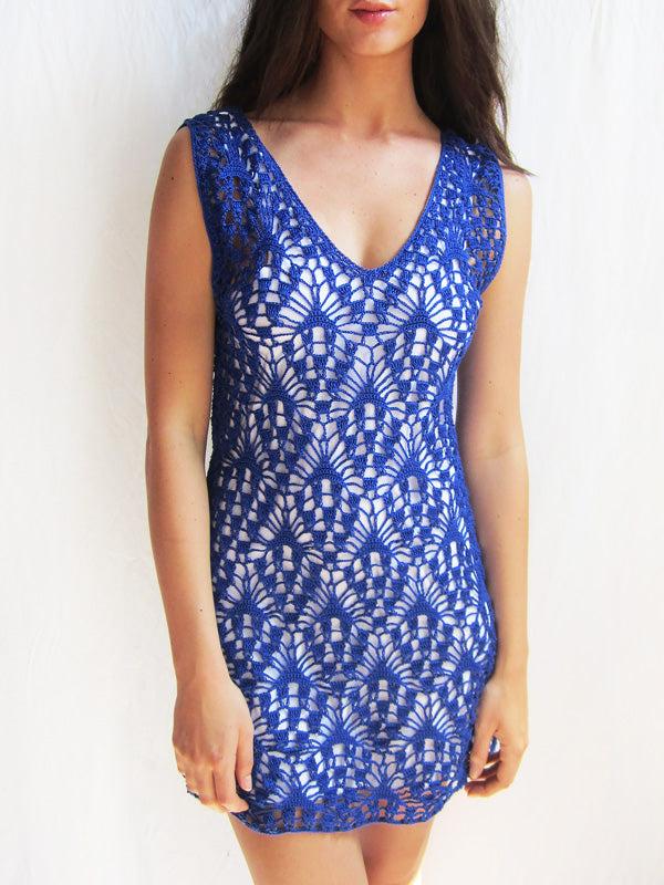 Anna Kosturova Crochet Emma Dress