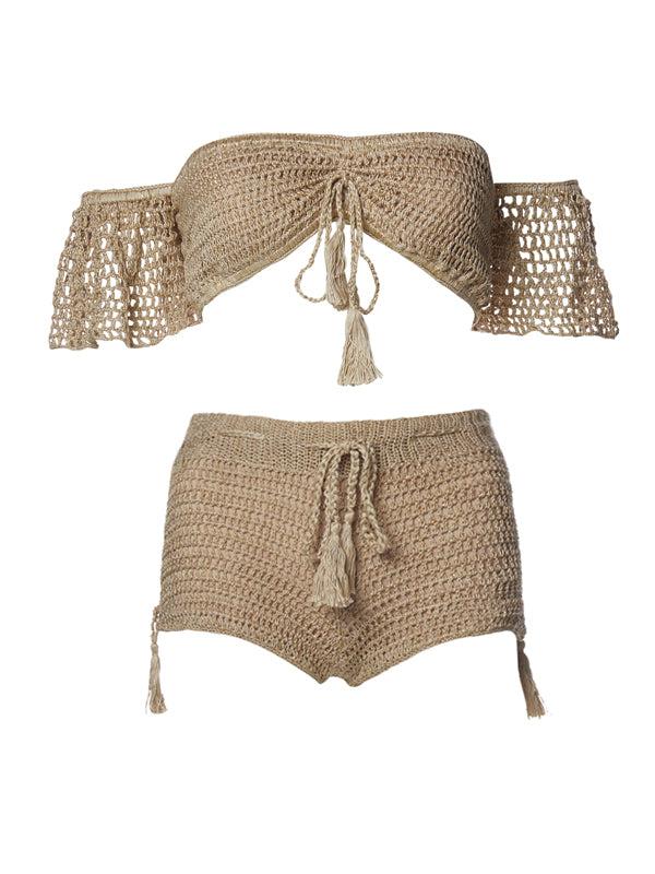 anna kosturova Crochet Goddess Shorts