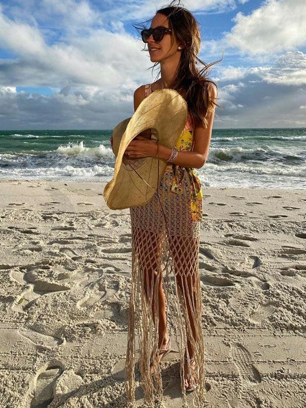 Anna Kosturova Crochet Gypsy Princess Skirt Gold