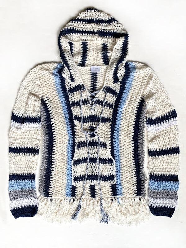 Anna Kosturova Crochet Hamptons Hoodie