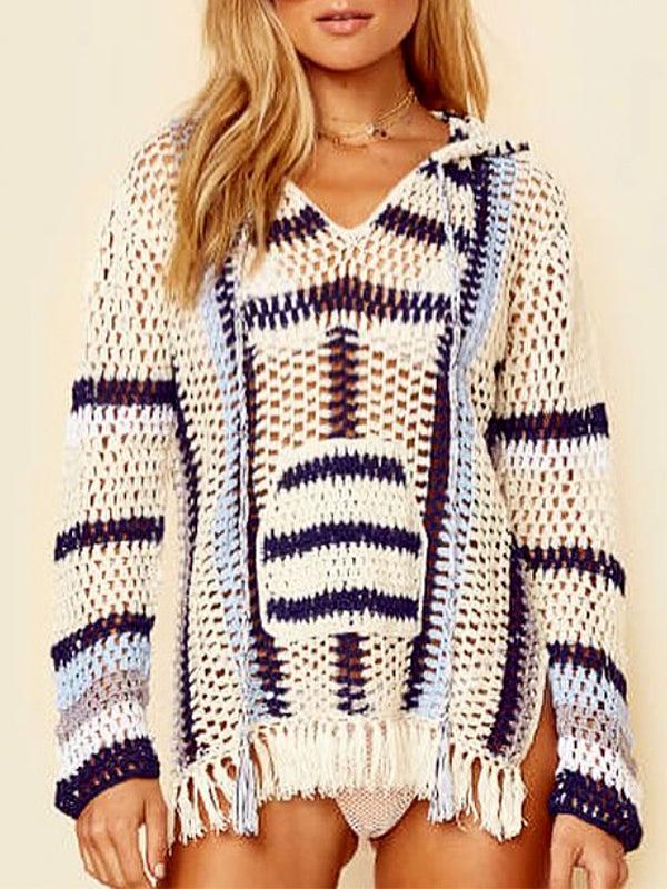 anna kosturova Crochet Hamptons Hoodie