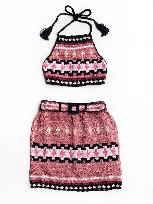 Anna Kosturova Crochet Kasbah Halter Top