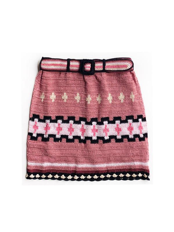 Anna Kosturova Crochet Kasbah Mini Skirt