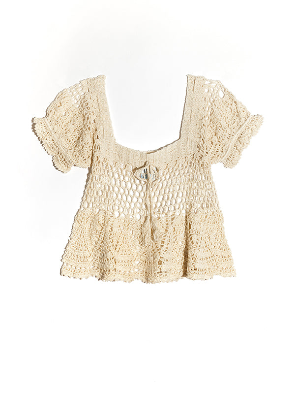 Anna Kosturova Crochet Midsummer Top