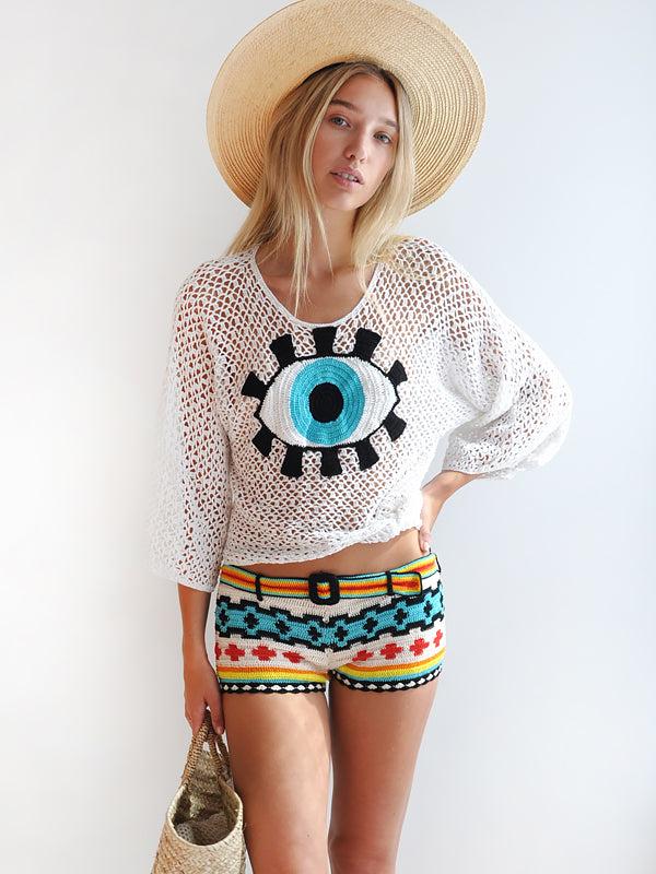 anna kosturova Crochet Protective Eye Top