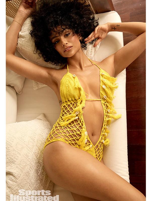 anna kosturova Crochet Seashore Angel Monokini