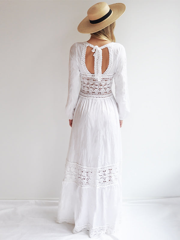 Anna Kosturova Crochet Victoria Dress