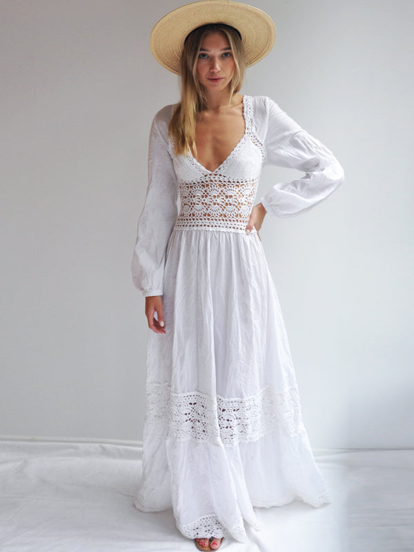 anna kosturova Crochet Victoria Dress