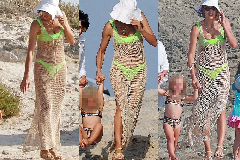 Anna Kosturova Crochet Zen Mesh Maxi Dress