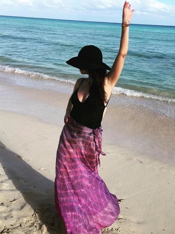 anna kosturova One Shoulder Dress/Skirt/Wrap