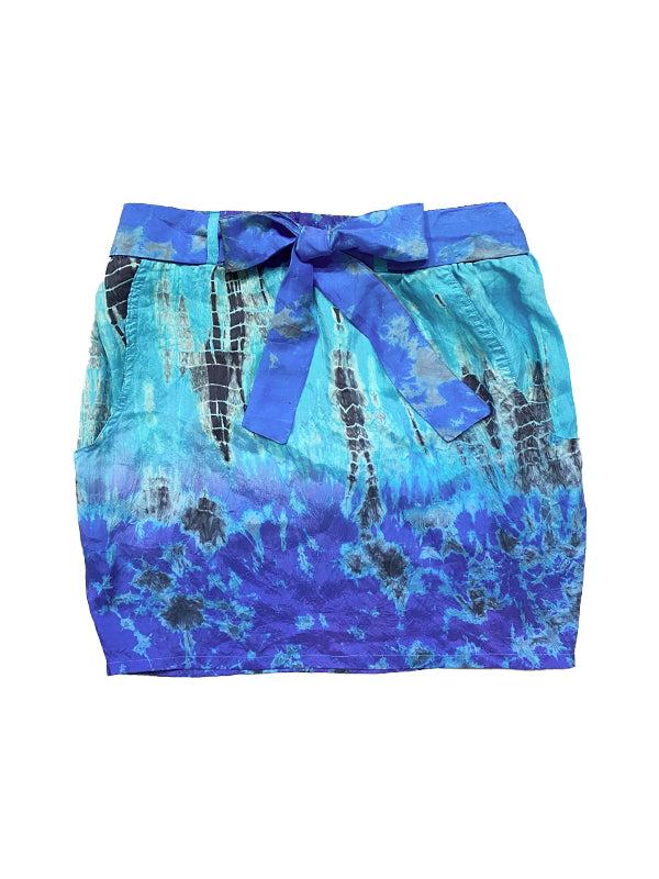 Anna Kosturova Sash Mini Skirt