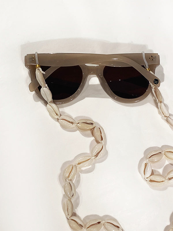 Anna Kosturova Sunglass Shell Chain