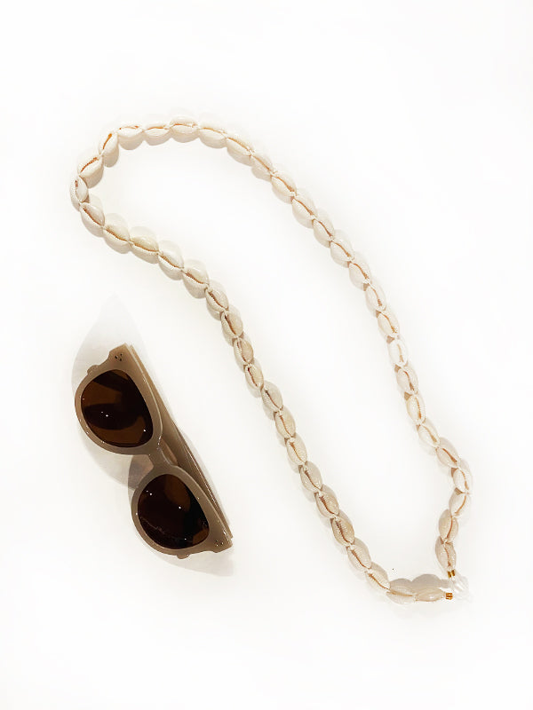 Anna Kosturova Sunglass Shell Chain