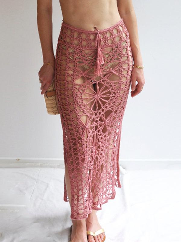 anna kosturova Crochet Dreamcatcher Maxi Skirt/Dress