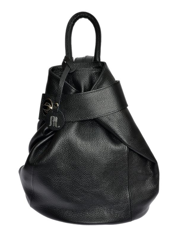 anna luchini ANNA LUCHINI Backpack AW24 AL 1083 NERO