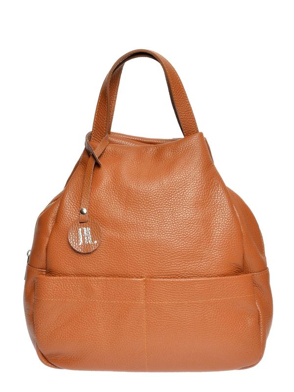 anna luchini ANNA LUCHINI Backpack AW24 AL 1921 COGNAC