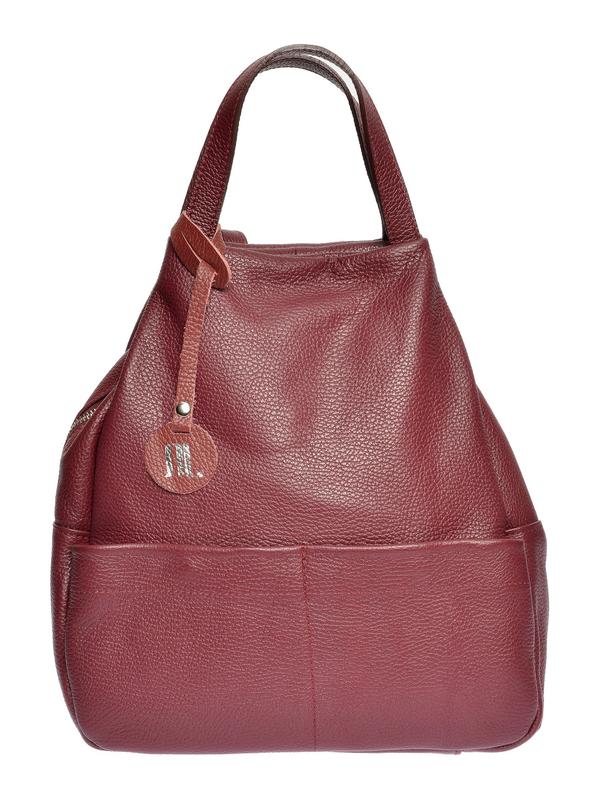 anna luchini ANNA LUCHINI Backpack AW24 AL 1921 VINO