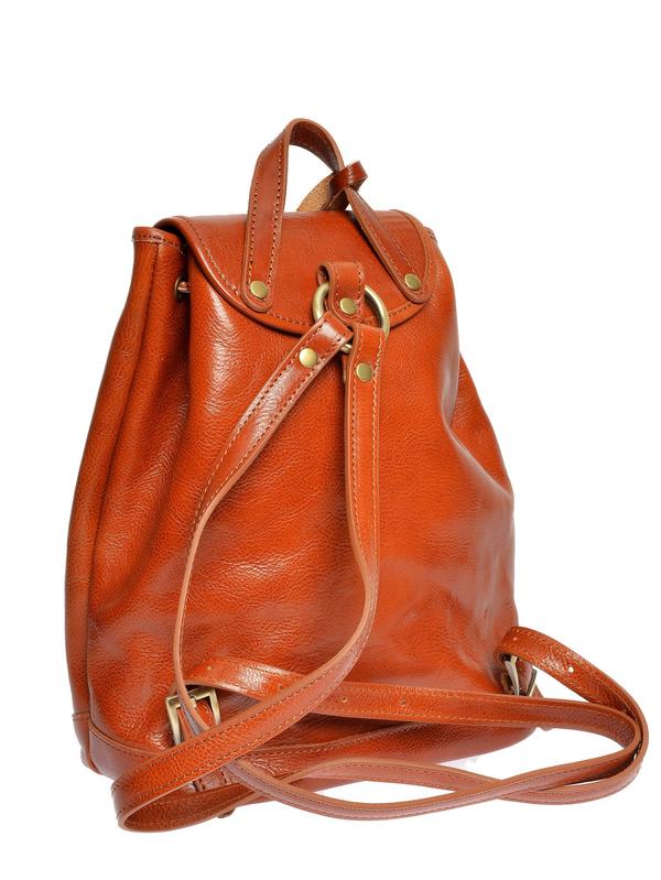 Anna Luchini ANNA LUCHINI Backpack AW24 AL 3053 COGNAC