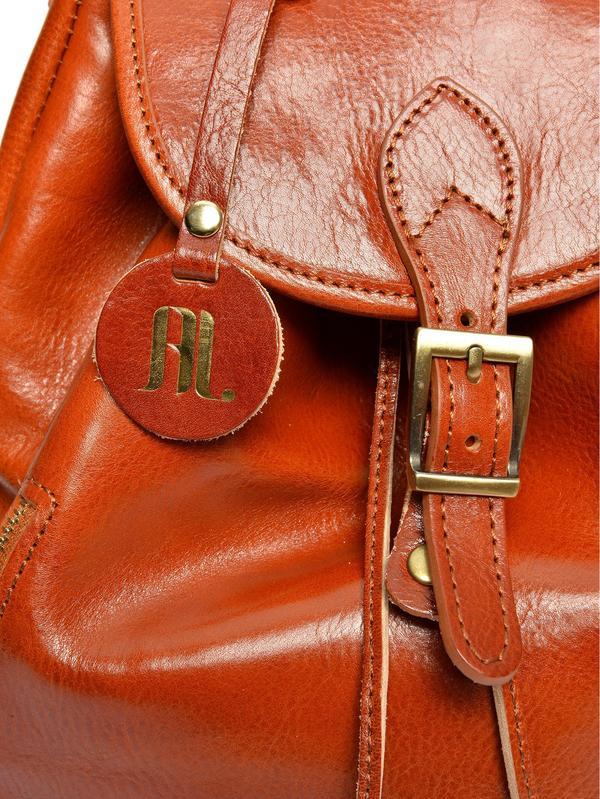 Anna Luchini ANNA LUCHINI Backpack AW24 AL 3053 COGNAC