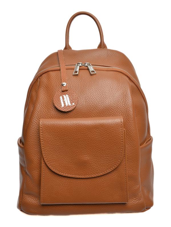 anna luchini ANNA LUCHINI Backpack SS25 AL 1967 COGNAC