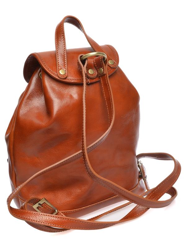 Anna Luchini ANNA LUCHINI Backpack SS25 AL 3053 COGNAC