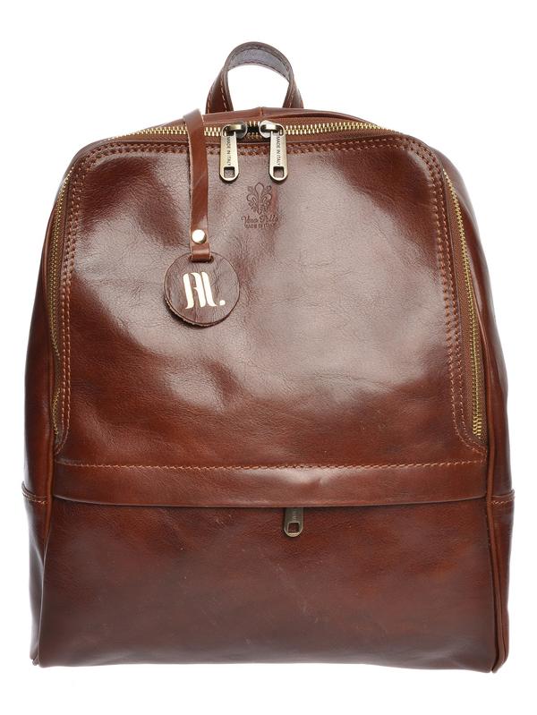 anna luchini ANNA LUCHINI Backpack SS25 AL 3132 MARRONE