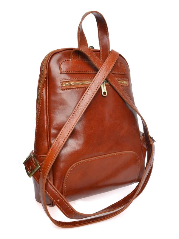 Anna Luchini ANNA LUCHINI Backpack SS25 AL 3147 COGNAC