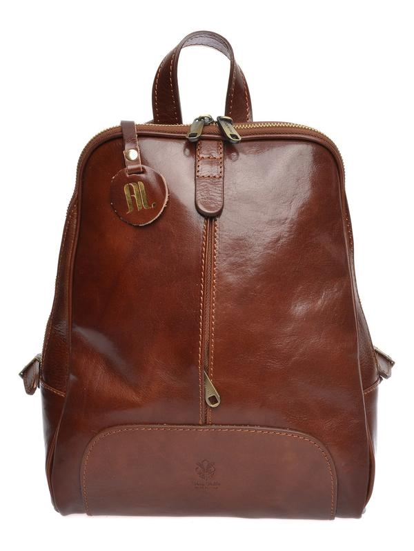 anna luchini ANNA LUCHINI Backpack SS25 AL 3147 MARRONE