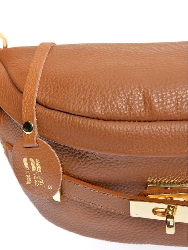 Anna Luchini ANNA LUCHINI Crossbody Bag AW24 AL 1850 COGNAC SCURO