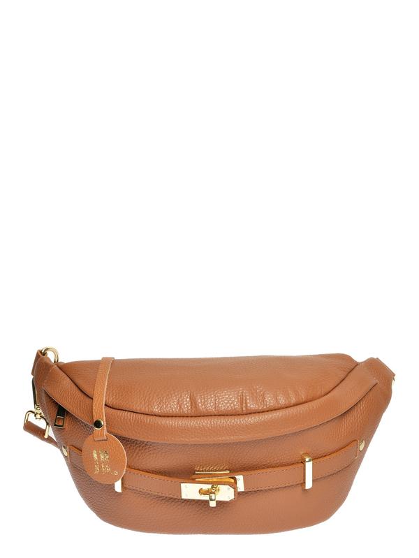 anna luchini ANNA LUCHINI Crossbody Bag AW24 AL 1850 COGNAC SCURO