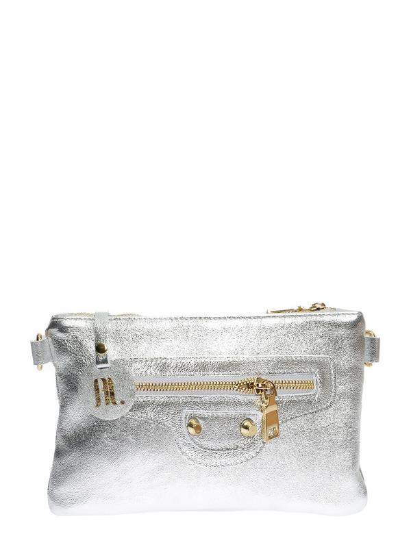 anna luchini ANNA LUCHINI Crossbody bag AW24 AL 8152 ARGENTO