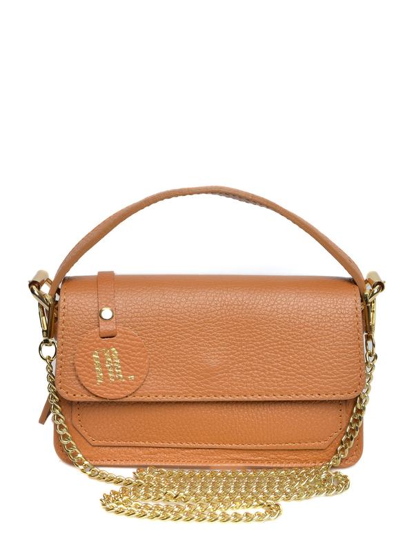anna luchini ANNA LUCHINI Crossbody bag SS25 AL 1966 COGNAC