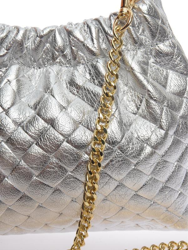 Anna Luchini ANNA LUCHINI Crossbody Bag SS25 AL 8162 ARGENTO