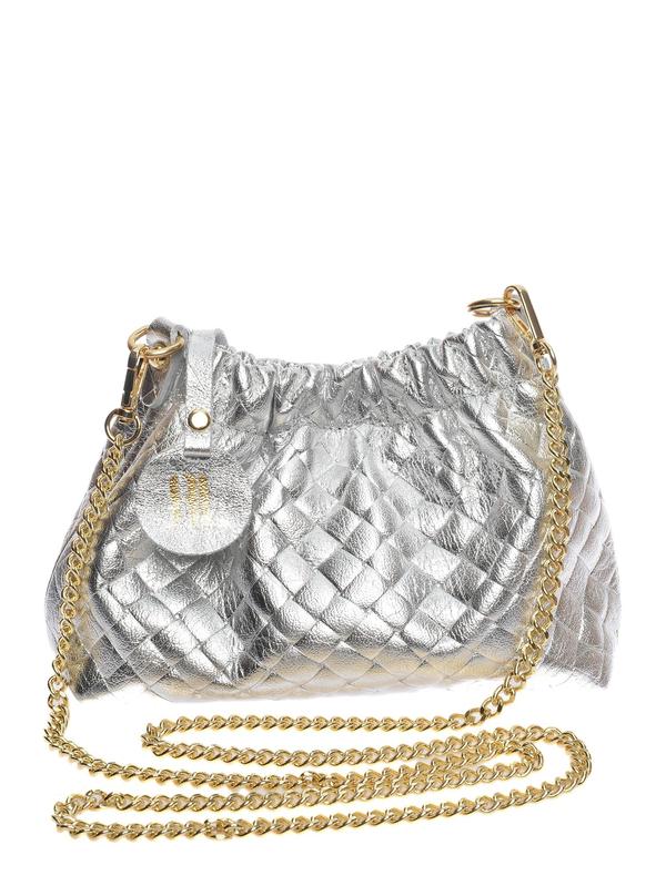 anna luchini ANNA LUCHINI Crossbody bag SS25 AL 8162 ARGENTO