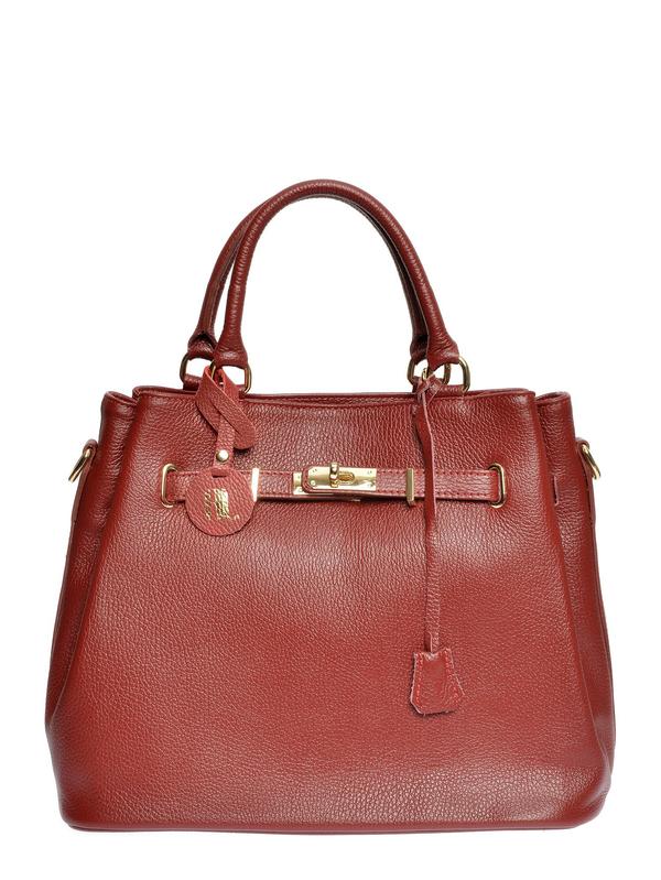 anna luchini ANNA LUCHINI Handbag AW24 AL 1762 ROSSO SCURO